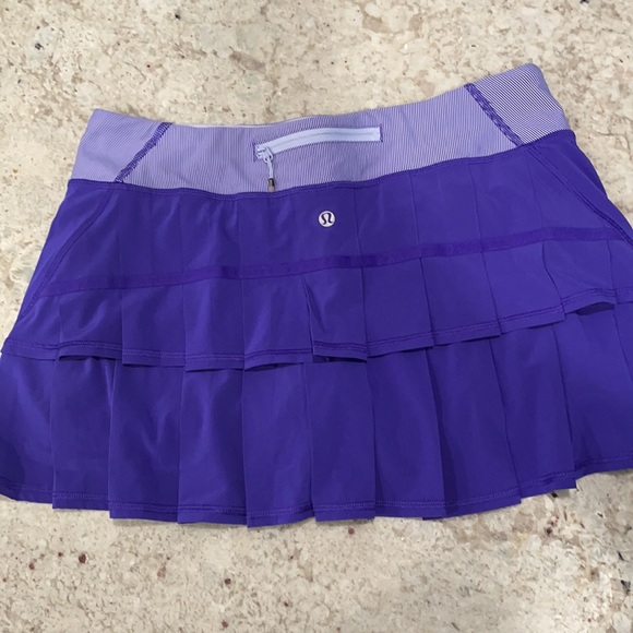 LULULEMON Pace Purple Setter Skirt - Picture 1 of 8